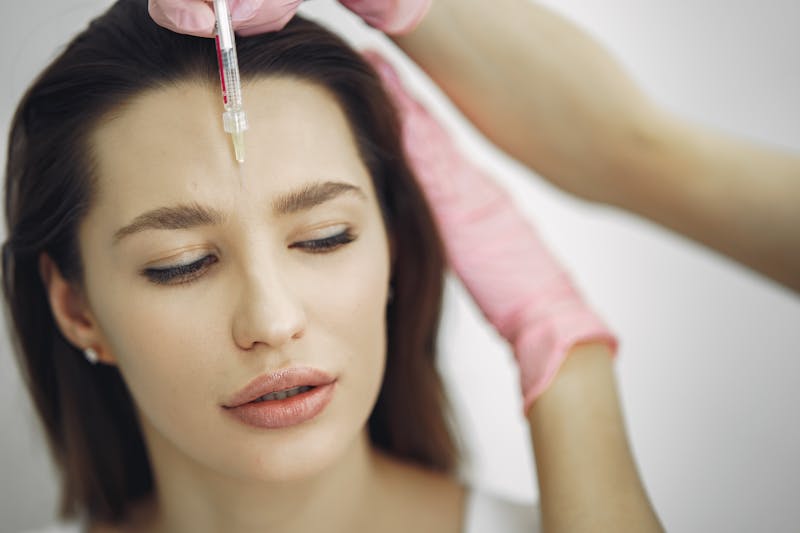 Botox treatment at True Bliss Medical