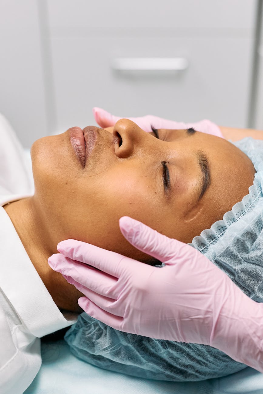 Microneedling skin treatment at True Bliss Medical