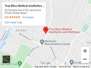 Get Directions From Your Location to True Bliss Medical™ in Verona, NJ