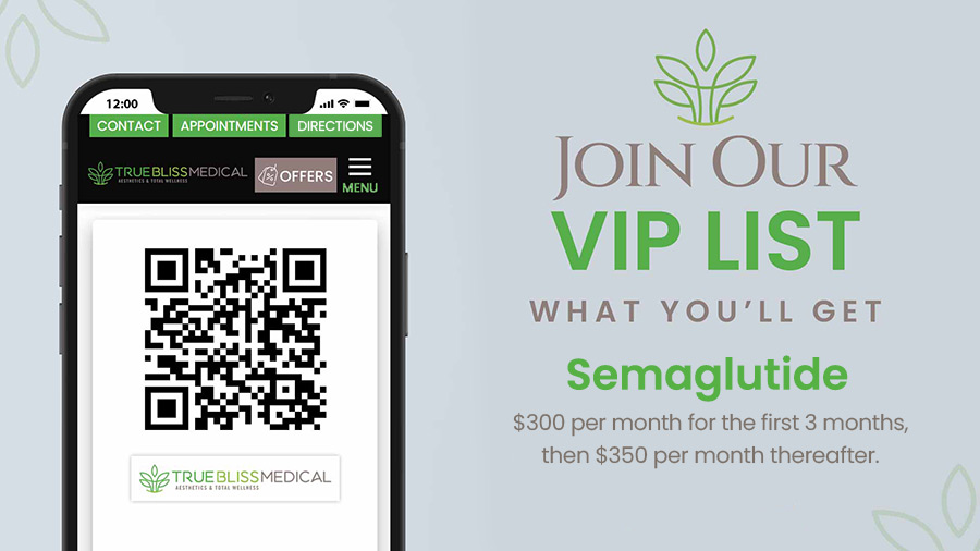 Join the VIP List of True Bliss Medical’s MedSpa in Verona, NJ